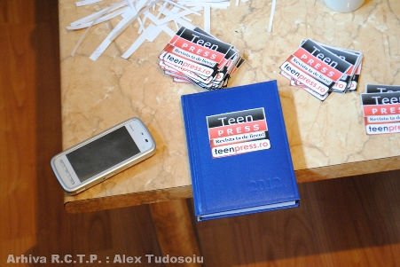 Sticker Teen Press Revista de liceu